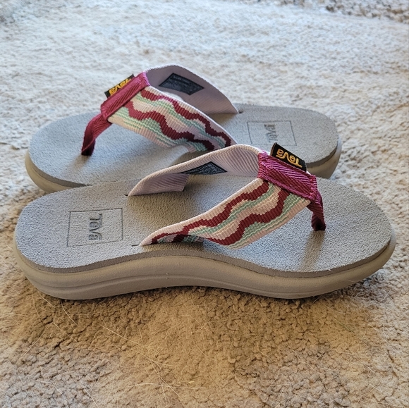Teva Voya Thong Flip Flops Kids Size 11 - Picture 6 of 8